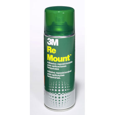 Adhesivo spray Remount Scotch 400 ml. R-MOUNT Adhesivo spray Remount Scotch 400 ml. R-MOUNT