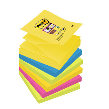 6 blocs Z-notas Post-it Río de Janeiro 76x76 mm. Super Sticky 6 blocs Z-notas Post-it Río de Janeiro 76x76 mm. Super Sticky