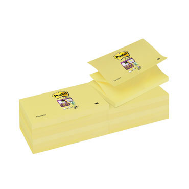 BL90 Z-Notes Super Sticky amarillo 76 x 127 mm. Post-it