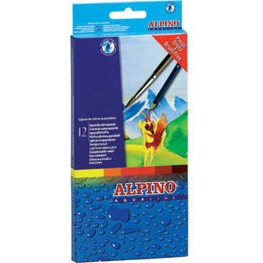 12 lápices de color acuarelables Alpino AL000130 12 lápices de color acuarelables Alpino AL000130