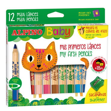 12 lápices Alpino Baby AL000177 12 lápices Alpino Baby AL000177