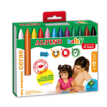 12 ceras Alpino Baby DA000060 12 ceras Alpino Baby DA000060