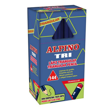 144 lápices de grafito Tri Alpino JU000015 144 lápices de grafito Tri Alpino JU000015