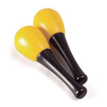 2 maracas mini de plástico Amaya 441100 2 maracas mini de plástico Amaya 441100
