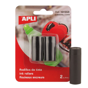 Rcambio rollo de tinta etiquetadora 1 línea Apli 101558 Rcambio rollo de tinta etiquetadora 1 línea Apli 101558