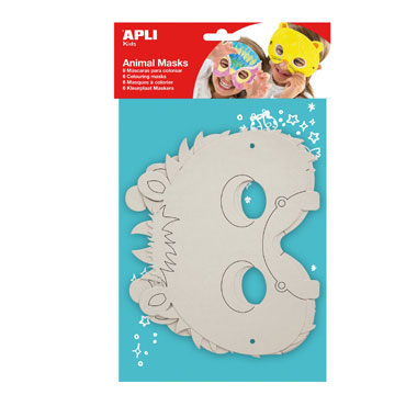 6 máscaras para decorar Apli 13684 6 máscaras para decorar Apli 13684