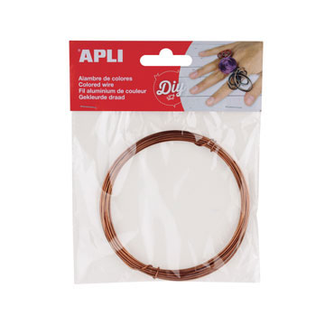 Bobina alambre bronce Apli 14100 Bobina alambre bronce Apli 14100