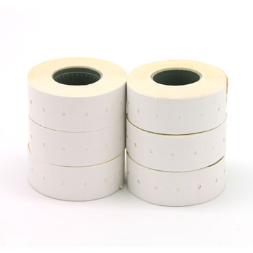 6 rollos etiqueta manual 21x12 mm. blanca Apli 6 rollos etiqueta manual 21x12 mm. blanca Apli
