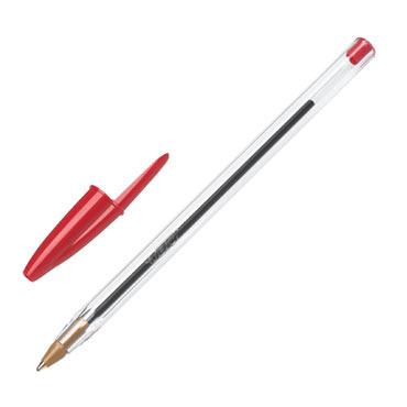 Bolígrafo Bic Cristal rojo Bolígrafo Bic Cristal rojo