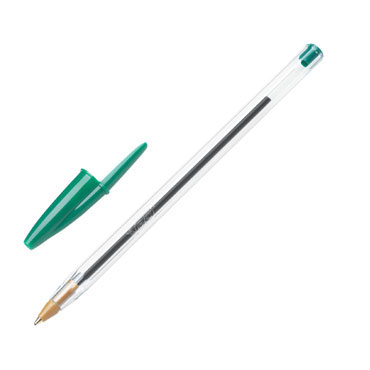 Bolígrafo Bic Cristal verde Bolígrafo Bic Cristal verde