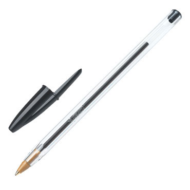 Bolígrafo Bic Cristal negro Bolígrafo Bic Cristal negro