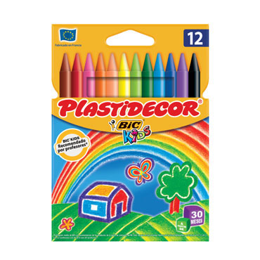 12 ceras Plastidecor 8757702 12 ceras Plastidecor 8757702