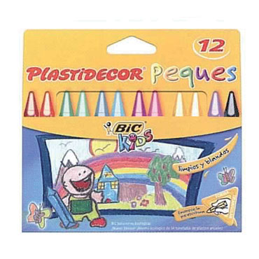 12 ceras Plastidecor Peques 8757741 12 ceras Plastidecor Peques 8757741