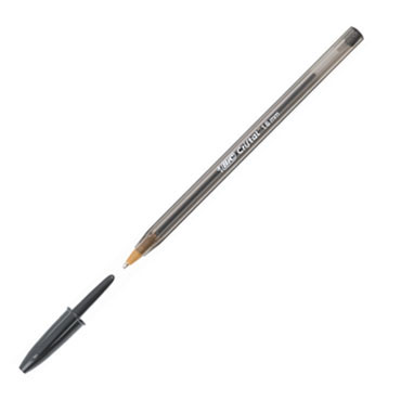 Bolígrafo Bic Cristal grueso negro Bolígrafo Bic Cristal grueso negro