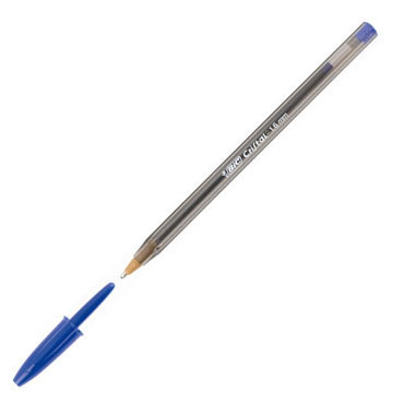 Bolígrafo Bic Cristal grueso azul