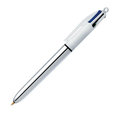 Bolígrafo metalizado 4 colores Bic