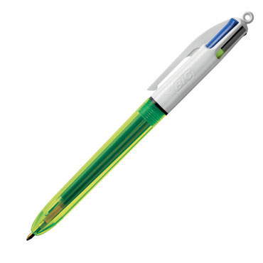 Bolígrafo Flúo 4 colores Bic Bolígrafo Flúo 4 colores Bic