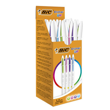 20 bolígrafos Bic Cristal UP surtidos 950446 20 bolígrafos Bic Cristal UP surtidos 950446