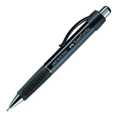 Bolígrafo Grip Plus negro Faber Castell Bolígrafo Grip Plus negro Faber Castell