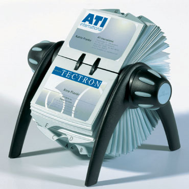 Tarjetero Visifix negro Durable 2417-01 Tarjetero Visifix negro Durable 2417-01