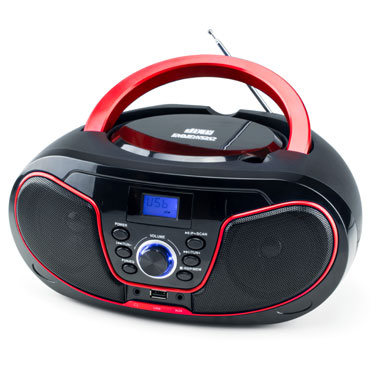 Radio CD DBU-62 negro-rojo Daewoo DBF210 Radio CD DBU-62 negro-rojo Daewoo DBF210