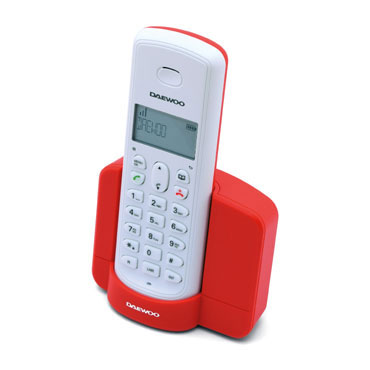 Teléfono DTD-1350 rojo Daewo DW0086 Teléfono DTD-1350 rojo Daewo DW0086