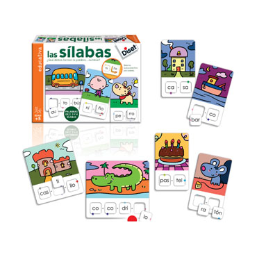 Juego de sílabas Diset 63683 Juego de sílabas Diset 63683