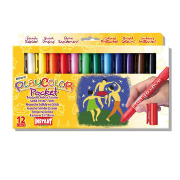 12 barras témpera 5 g. Instant Playcolor 10521 12 barras témpera 5 g. Instant Playcolor 10521