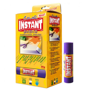 Barra adhesiva color 20 g. Instant 12361 Barra adhesiva color 20 g. Instant 12361
