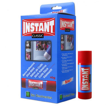 Barra adhesiva 40 g. Instant 13001 Barra adhesiva 40 g. Instant 13001