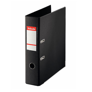 Archivador plástico negro Din A-4 Esselte Archivador plástico negro Din A-4 Esselte