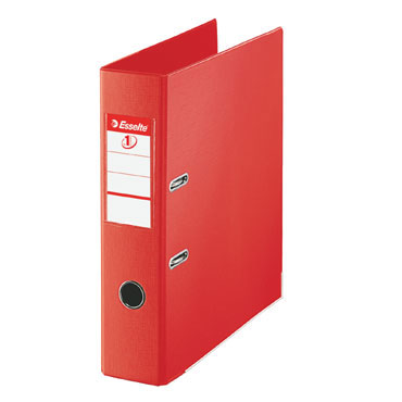 Archivador plástico rojo Folio Esselte Archivador plástico rojo Folio Esselte