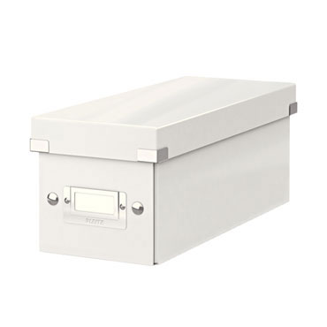 Caja Click & Store 30 CD's blanca Leitz Caja Click & Store 30 CD's blanca Leitz