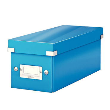 Caja Click & Store 30 CD's azul Leitz Caja Click & Store 30 CD's azul Leitz
