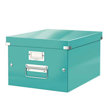 Caja Click & Store Din A-4 turquesa Leitz Caja Click & Store Din A-4 turquesa Leitz