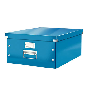 Caja Click & Store Din A-3 azul Leitz
