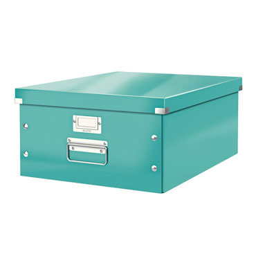 Caja Click & Store Din A-3 turquesa Leitz Caja Click & Store Din A-3 turquesa Leitz