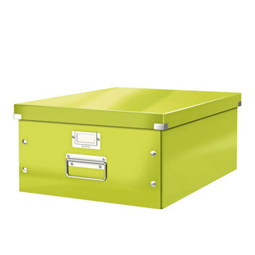 Caja Click & Store Din A-3 verde Leitz