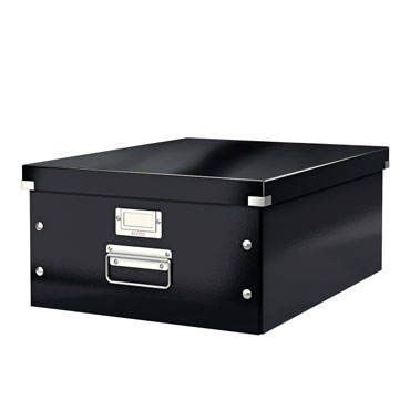 Caja Click & Store Din A-3 negra Leitz Caja Click & Store Din A-3 negra Leitz