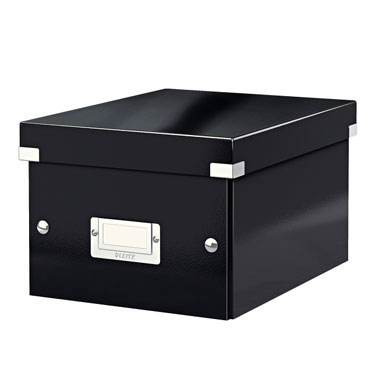 Caja Click & Store 20 DVD's negra Leitz Caja Click & Store 20 DVD's negra Leitz