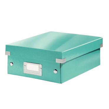 Caja Click & Store pequeña turquesa Leitz Caja Click & Store pequeña turquesa Leitz