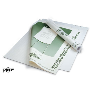 Bloc cuaderno 25HJ 65x90 cm. liso Faibo Bloc cuaderno 25HJ 65x90 cm. liso Faibo