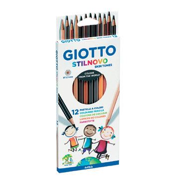 12 lápices de color Stilnovo Giotto Skin Tone 25740000 12 lápices de color Stilnovo Giotto Skin Tone 25740000