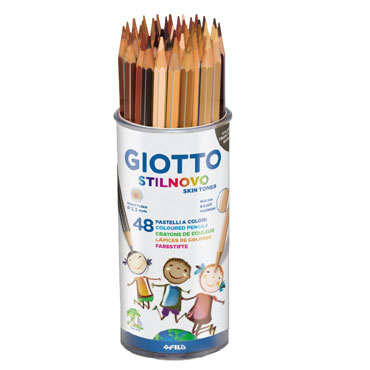 48 lápices de color Stilnovo Giotto Skin Tone 51620000 48 lápices de color Stilnovo Giotto Skin Tone 51620000