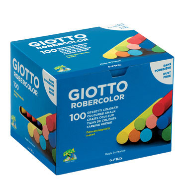 100 tizas de color Robercolor Giotto 539000 100 tizas de color Robercolor Giotto 539000