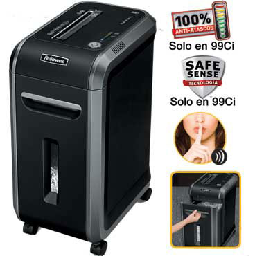 Destructora papel Fellowes 99Ci uso profesional 4691001 Destructora papel Fellowes 99Ci uso profesional 4691001