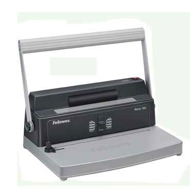 Encuadernadora Fellowes espiral metálico Metal 50R eléctrica 5600501 Encuadernadora Fellowes espiral metálico Metal 50R eléctrica 5600501