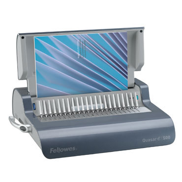 Encuadernadora Fellowes Quasar E eléctrica canutillo plástico 5620901 Encuadernadora Fellowes Quasar E eléctrica canutillo plástico 5620901