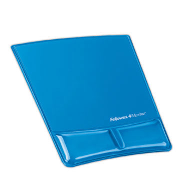 Alfombrilla reposamuñecas azul gel Fellowes Alfombrilla reposamuñecas azul gel Fellowes