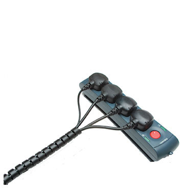 Organizador cables CableZip negro Fellowes 99439 Organizador cables CableZip negro Fellowes 99439